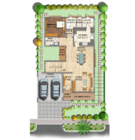 Adarsh Palm Aqua villa